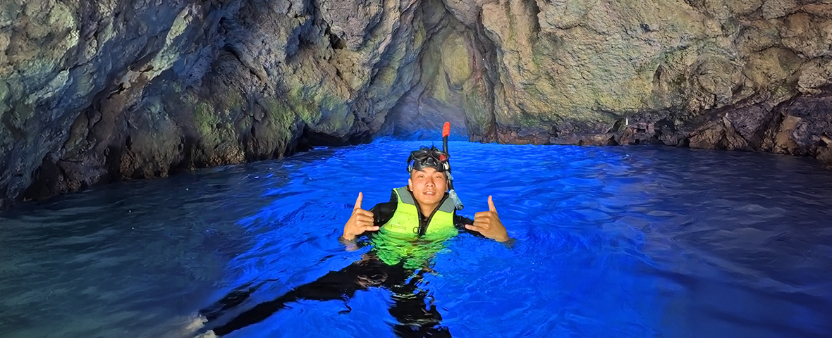 그로토 스노쿨링